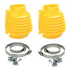 00-9983-0 Empi Deluxe Swing Axle Boot Kit Yellow Pair 707924344097