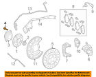 0019904203 Mercedes Oem Assembly Bolt