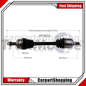 1 Trak Motive Cv Axle Shaft Front Left For Sonata 2011-2014