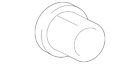 140-357-05-72 Genuine Axle Assembly Nut