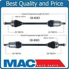 158631 Mac Auto Parts New Rear Cv Drive Axle Shafts For
