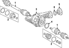 166-330-16-00 Mercedes-benz 1663301600 Genuine Oem