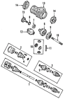 1k0-498-201 Volkswagen Audi Volkswagen-audi 1k0498201