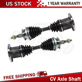 Ncv12021 2 Front Cv Axle Joint Assembly For 1991-96 Dodge Dakota Ram 1500 2500 2.5l 3.9l