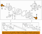 23154589 Gm Cadillac Oem Shaft Right