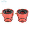 2pcs Red Front Axle Tube Seal Pair Fit For Jeep Zj Mj Jk Tj Xj Dana 30/44