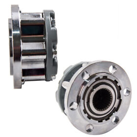 154va6 2x Free Wheel Bearing Hubs Fits For Mitsubishi Pajero Montero L049 1982-1990