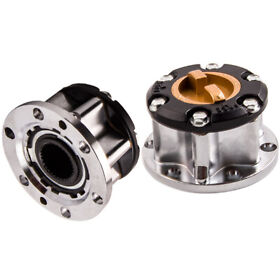 Uzmoa0 2x Free Wheel Hub Locking Manual Lock 30 Spline Fit Toyota Land Cruiser Fj60