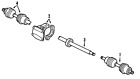 36001221-5 Volvo 36001221 Genuine Oem