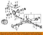 3u2z1s177aa Ford Oem Seals