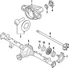43003-7s26a Nissan 430037s26a Genuine Oem
