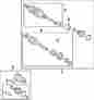 43410-0r040 434100r040 Toyota Genuine Oem Axle Assy