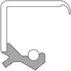 471737 National Axle Shaft Seal Fits American Motors Eagle 724956139408