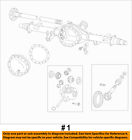 5086776ab Mopar Dodge Chrysler Oem Ram Axle
