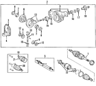 53320-3e500 Kia Genuine Oem Difrntal Cover