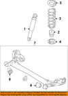 55100b0210 Kia Oem Rear Beam