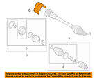 5q0407721 Volkswagen Vw Oem Jetta Drive