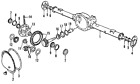 68045423aa Mitsubishi Genuine Raider Axle