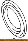 68146583aa Mopar Ram Chrysler Oem Front Axle Seal