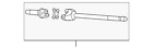 68216197aa Mopar Genuine Axle Shaft