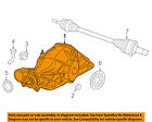 68251551aa Mopar Chrysler Oem Axle
