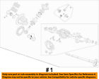 68334752ab Mopar Ram Chrysler Oem Rear Assembly