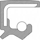 710872 National Oil Seals Axle