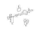 7l3z4234c 7l3z 4234 C Ford Oem Axle Shaft