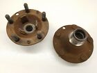 944.331.067.01 Porsche Rear Hub Axle Flange Pair With Studs Late Offset
