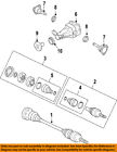 95533201051 Porsche Oem 03-06 Cayenne