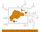 958350020nx Porsche Oem Cayenne Axle
