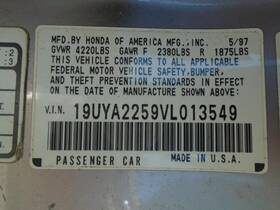 490-58126r Acura Passenger Rear Knuckle/stub 2.2l Station Wgn Abs Fits 94-97 Accord 1694770