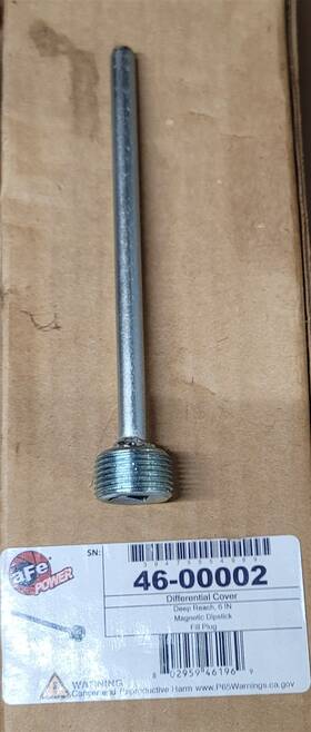 46-00002 Afe Power Differential Cover Deep Reach Magnetic Fill Plug