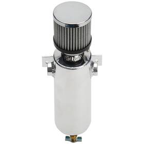 Aaf-all36109 Allstar Performance All36109 Oil Breather Tank Round 3.000 Diameter Aluminum Each