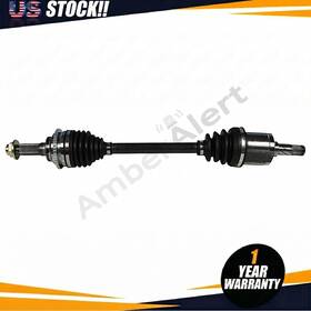 Cv41928 Amber Alert Parts For 99-01 Mazda Protege 1.6l L4 Fwd Manual Trans Front Left Driver Cv Axle Joint