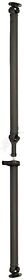 156671 Apdty 2pc Rear Driveshaft Assembly