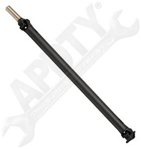158721 Apdty Rear Driveshaft Assembly With Transmission Slip Yoke