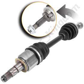 11923215 Apk Cv Axle Front Right For Infiniti G35 2004-2008 G37 2009-2013 G25 2011-2012 Black