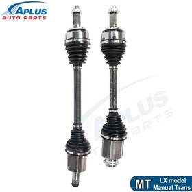 Aplusparts2016 Ncv36182 Cv Axle Shaft Front Left And Right For Honda Civic Lx 2.0l Manual Trans 2016-2020