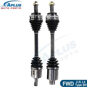 Aplusparts2016 Ncv36543 Cv Axle Shaft Front Left And Right Set For Honda Prelude Type Sh 2.2l 1997-2001