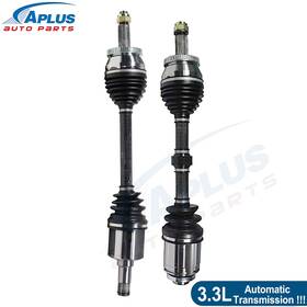 Aplusparts2016 Ncv37000 Cv Axle Shaft Front Left And Right For Santa Fe 3.3l Automatic Trans Only 2007-09