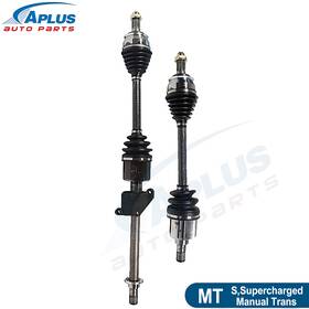 Aplusparts2016 Ncv49504 Cv Axle Shaft Front Left And Right For Mini Cooper S Model 1.6l Manual Trans 02-08