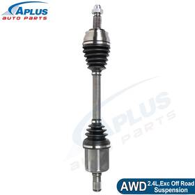 Aplusparts2016 Ncv82002 Cv Axle Shaft Front Left / Right Side For Jeep Cherokee 2.4l L4 Awd 2014-2018