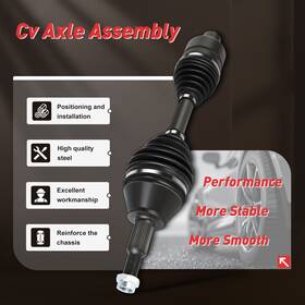App167159s01 App-autoparts 4wd Front Left Right Cv Axle For 2012-2020 Ram 1500 2019-2020 Classic