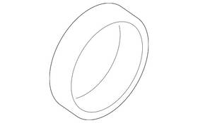 Audi 08v-525-583 Genuine Drive Axle Shaft Seal