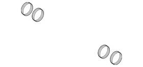 0d2-598-073 Audi Genuine Stub Shaft Seal Kit