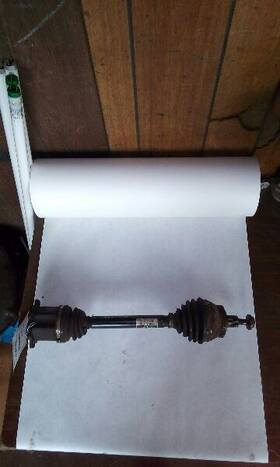 447-61043l Audi 02-05 A4 Convertible Left Driver Axle Shaft Front Thru Vin 400000 Awd