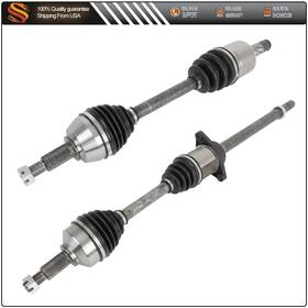 Aut Aut842472j23 2 Pair Front Cv Axle Shaft Set Right Passenger For Nissan Murano 2009-2014