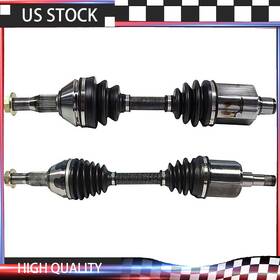 Carpshop20131107aa2422 Auto727 Cv Axle Pair Front Shaft For Chevrolet Lumina Apv 92-96 Automatic Transmission