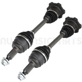 11299241 Autobasicparts For 2007-2016 Chevy Tahoe Gmc Yukon 2 Pcs Front Left Right Side Cv Joint Axle